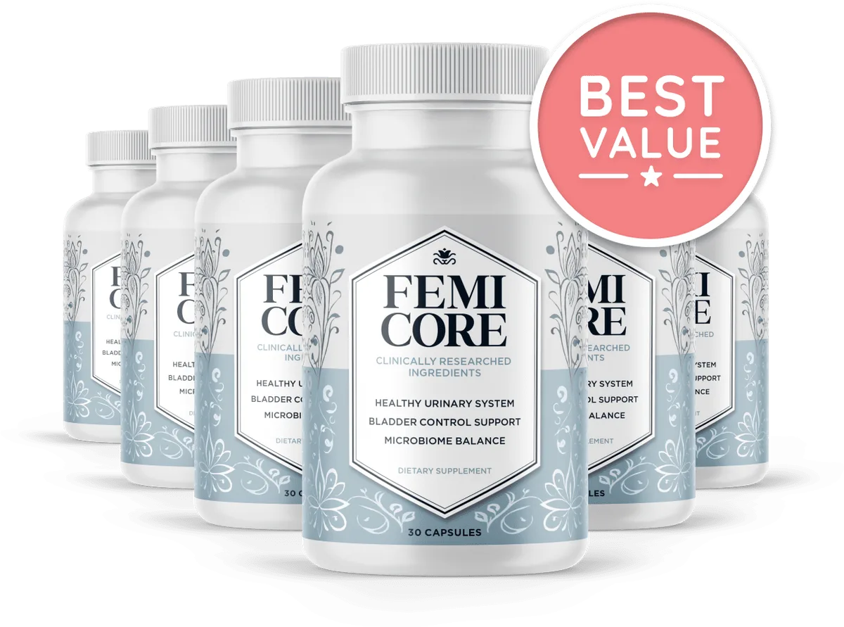 FemiCore 6-bottle package, best value